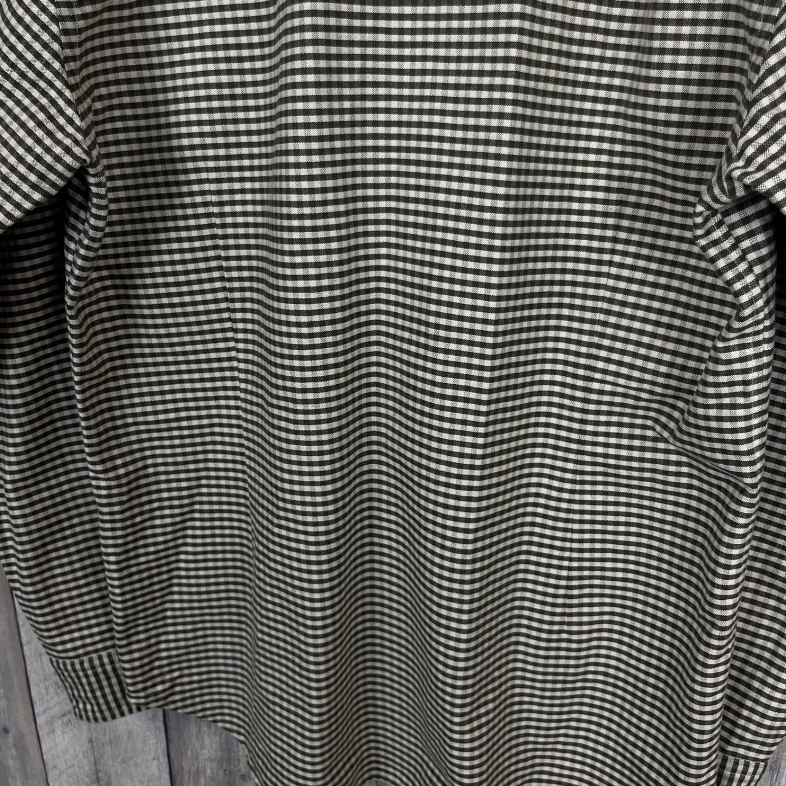 Nigel Cabourn ナイジェルケーボン 長袖 チェック オフィサーズ シャツ 