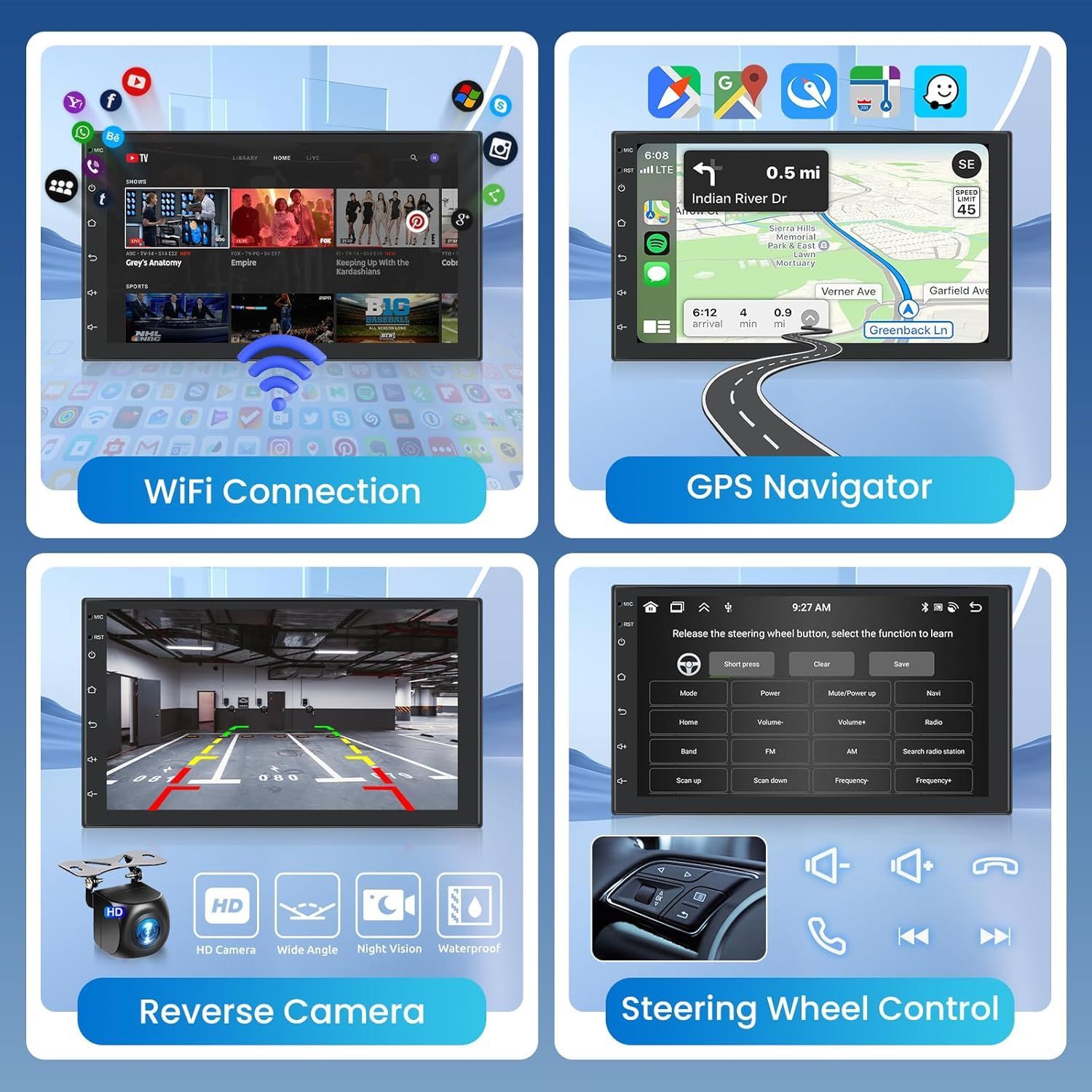 DINカーオーディオ