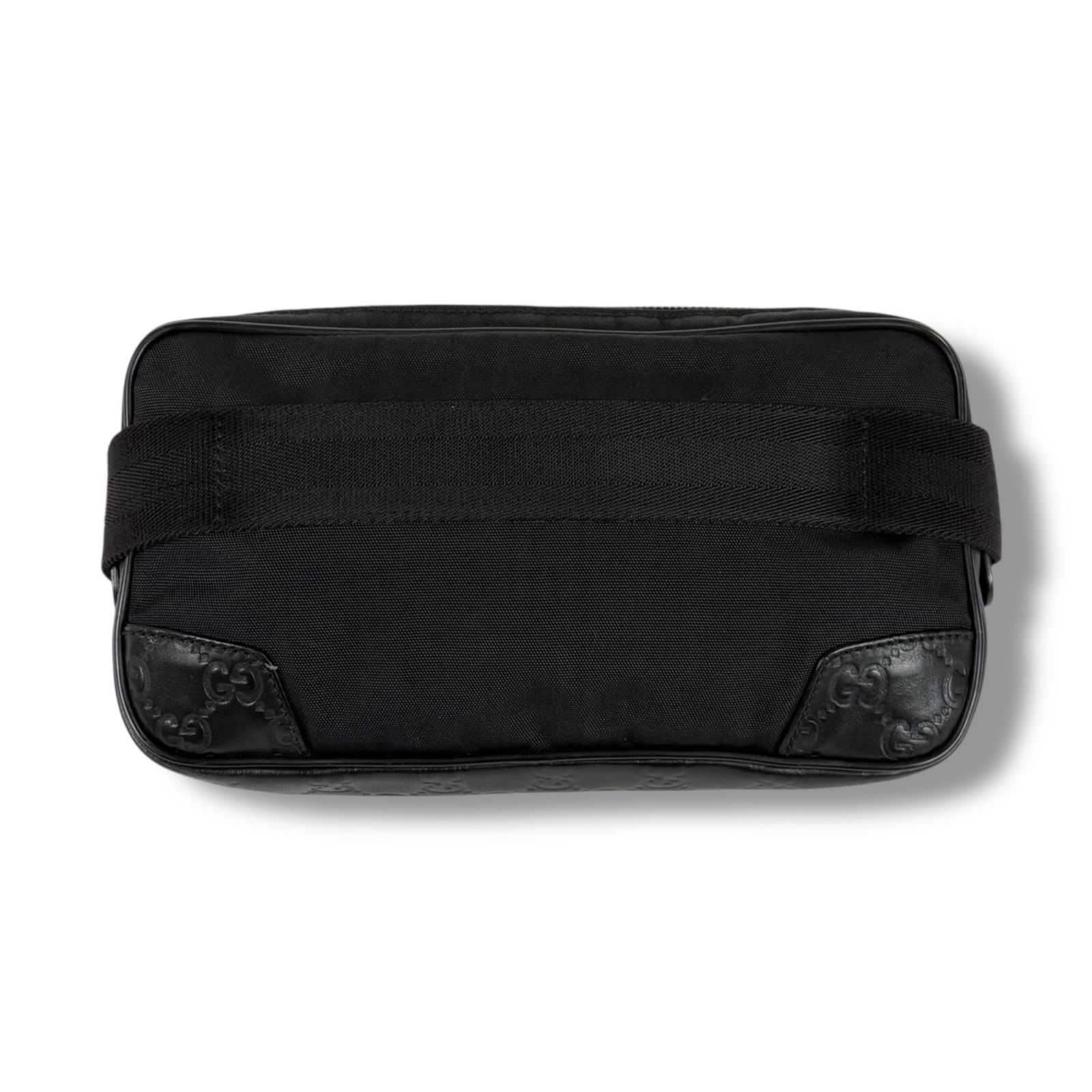 グッチ GUCCI クロスボディバッグ ウエストポーチ ブラック 黒