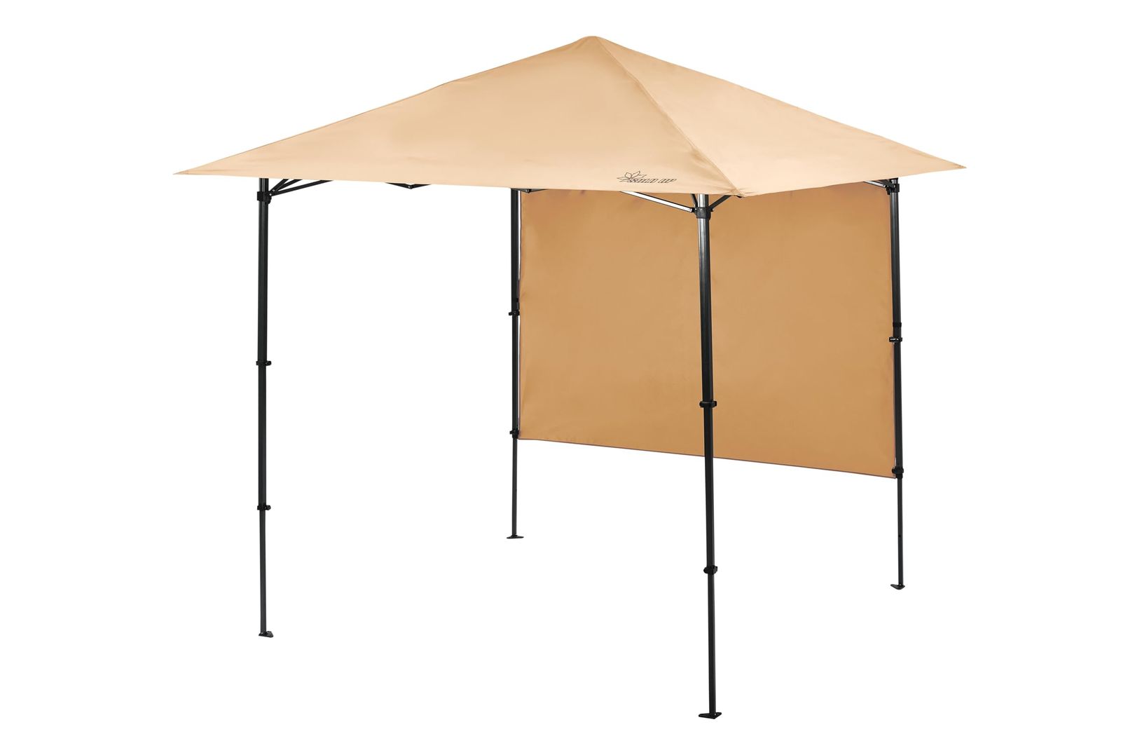 SOLO UP ワンアクション タープ アルミ 軽量 ワンタッチ タープテント キャンプ テント アウトドア バイザー サンシェード 横幕付き コンパクト 2.5m 200 250 M-1288