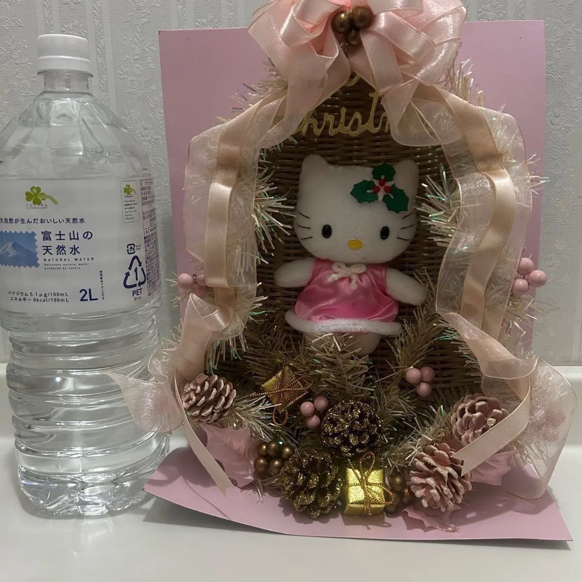 Hello Ｋitty Ｘ‘mas バスケットリースマスコット NEXPOTALLINN_EU