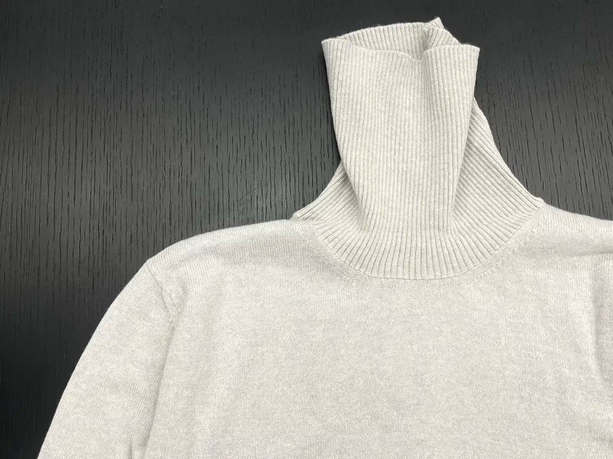 キートン KITON カシミア タートルネック ニット XL 105 ライトグレー 新
