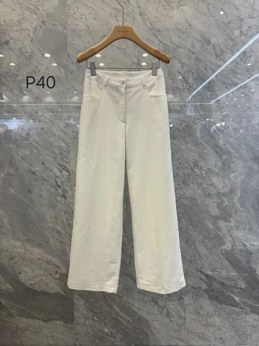 js NEW YORK スター スタイル 2025 f w コーデュロイ ストレート ワイドパンツ DECORATOM_COM_BR