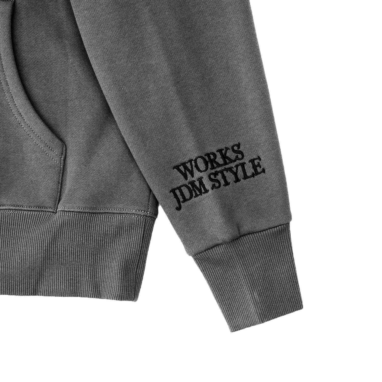 新品未開封 LIBERTY WALK リバティーウォーク LB Thorn Logo Hoodie Gray フーディー P187-GR グレー XLサイズ 管理番号：770