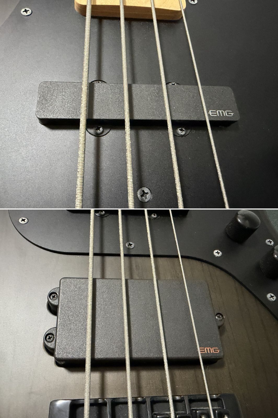 EMGピックアップ搭載