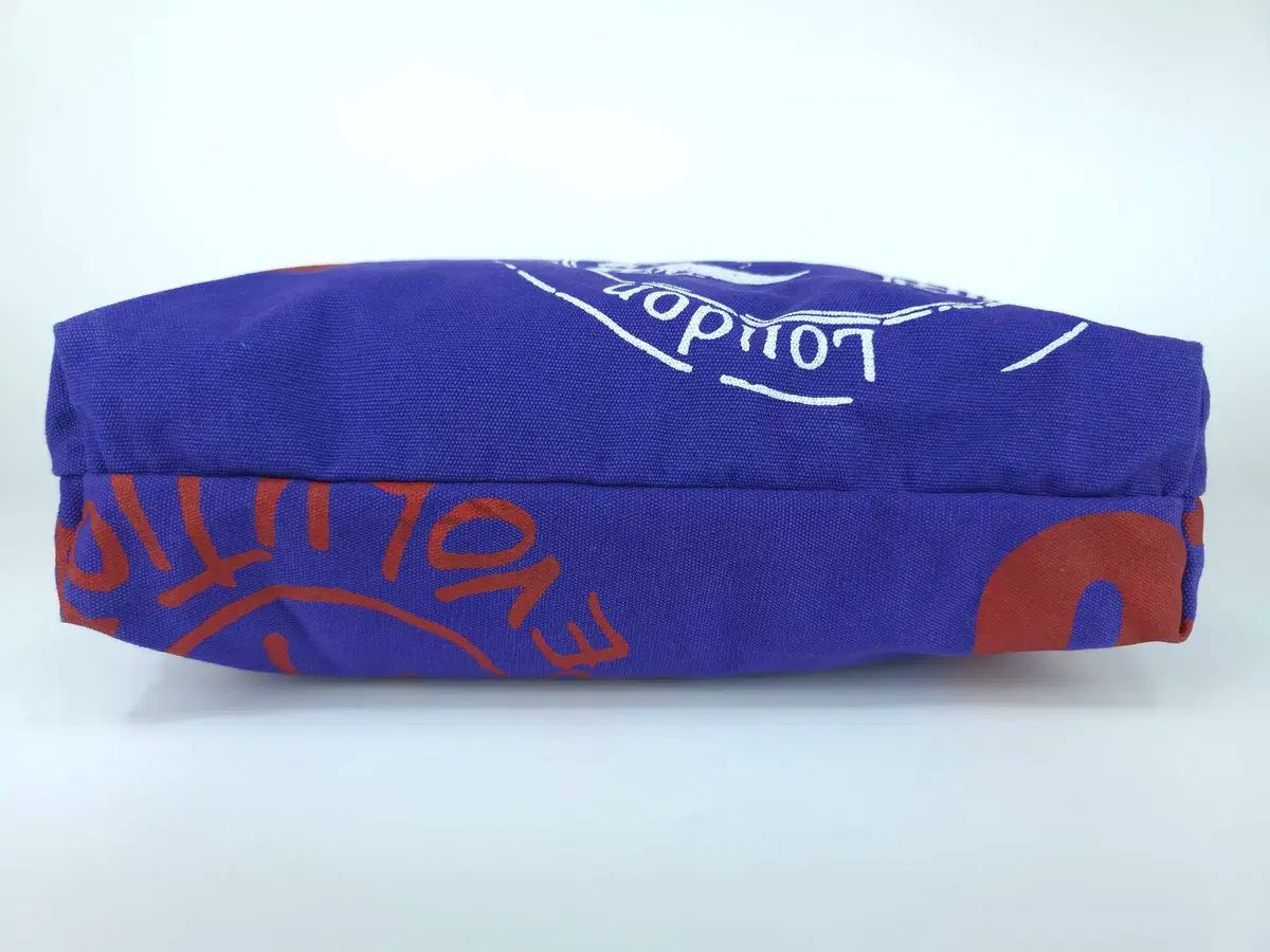 ヴィヴィアン ウエストウッド アフリカ ロンドン トートバッグ ショルダーバッグ エコバッグ ブルー DECORATOM_COM_BR