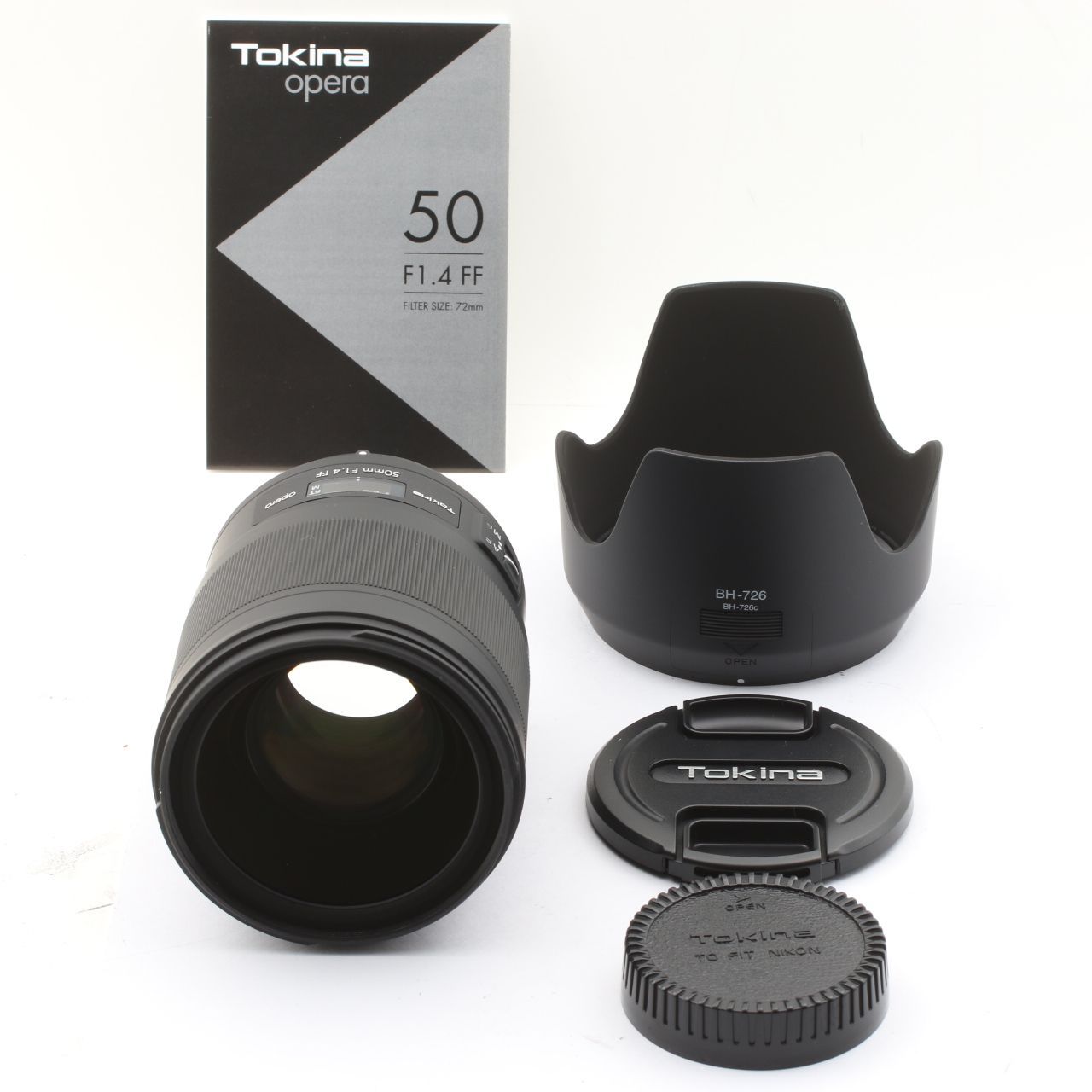 トキナー opera 50mm F1.4 FF ニコンFマウント
