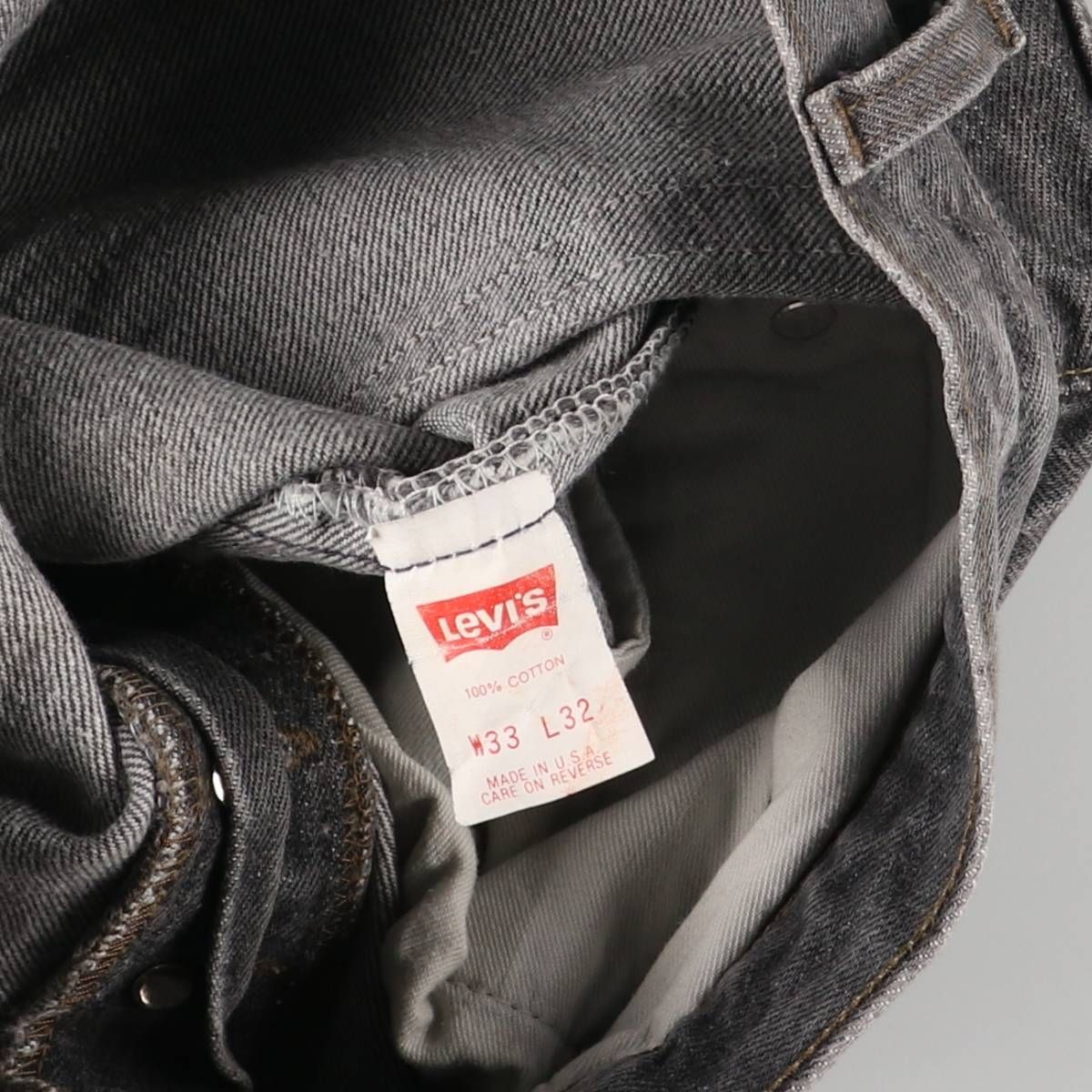  古着 90年代 リーバイス Levi s 501-0658 先染め ブラックデニム ストレートデニムパンツ メンズw 32相当 ヴィンテージ eva 003900 その他 メンズ
