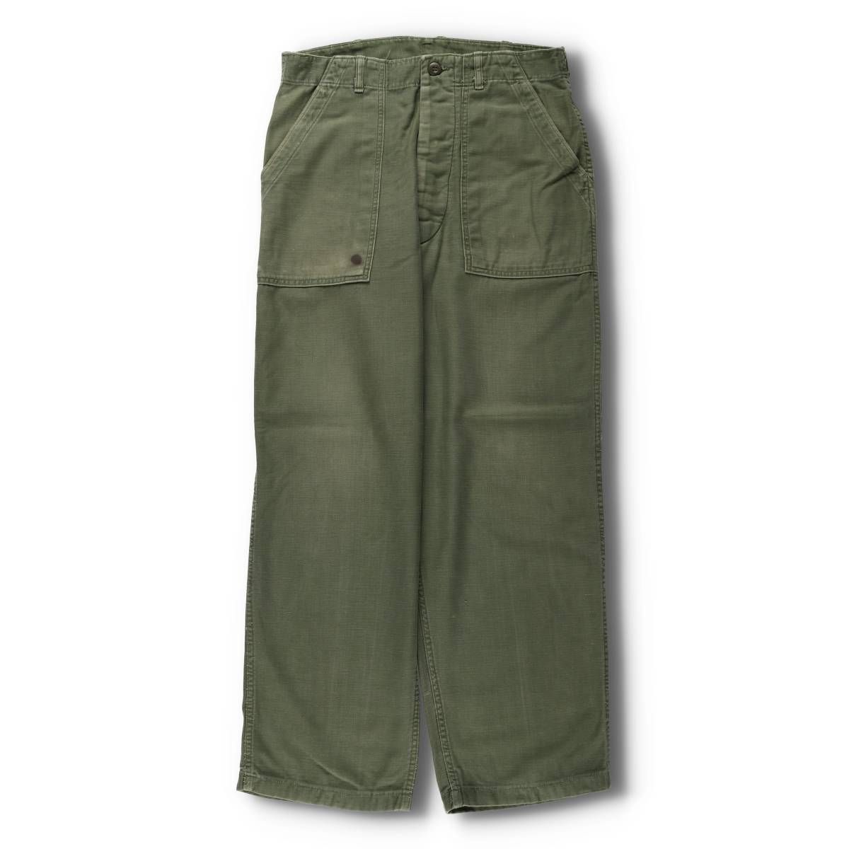 古着 60年代 米軍 ミリタリー ベイカーパンツ 34×31 メンズw32相当 ヴィンテージ evb029846