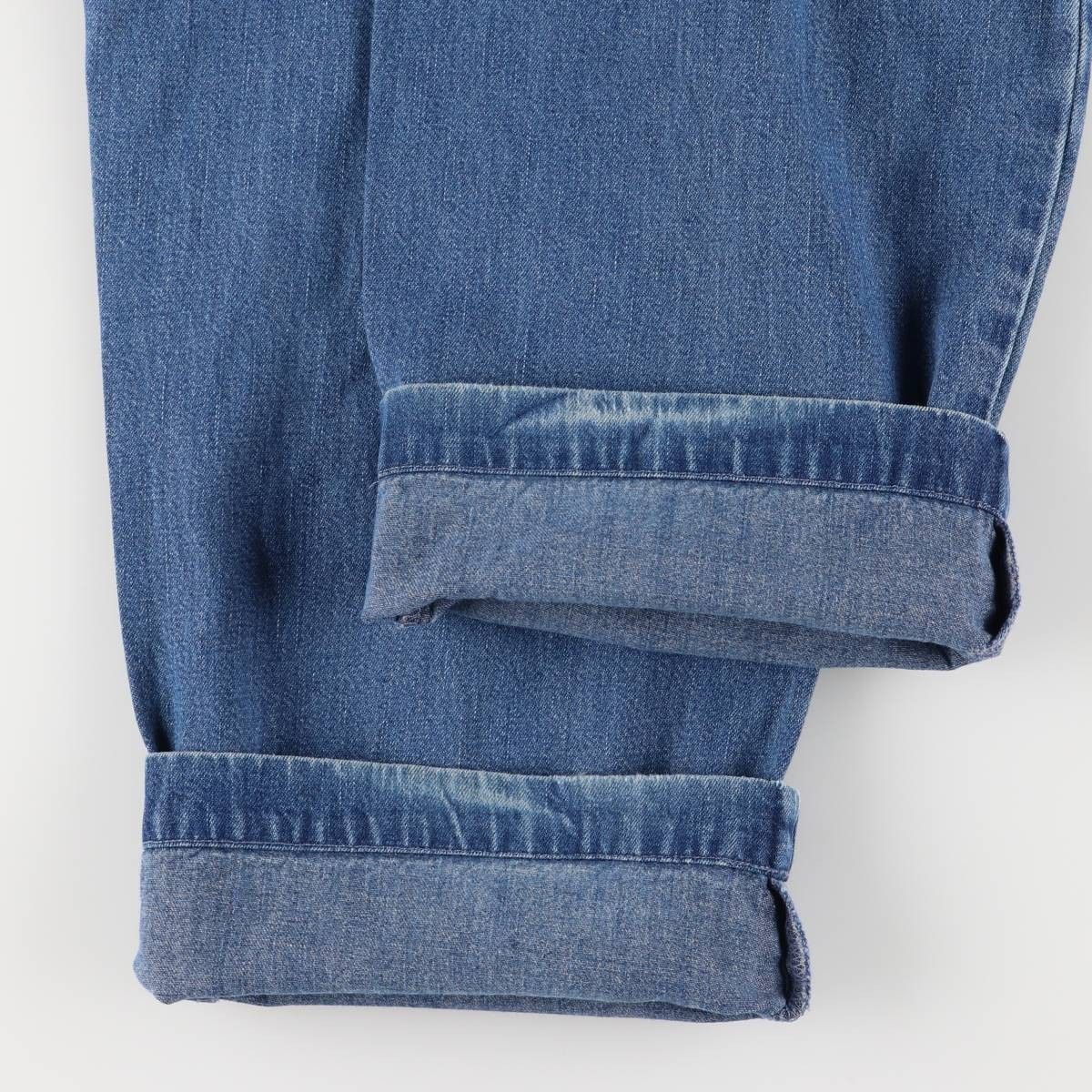 テーパードデニムパンツ evb