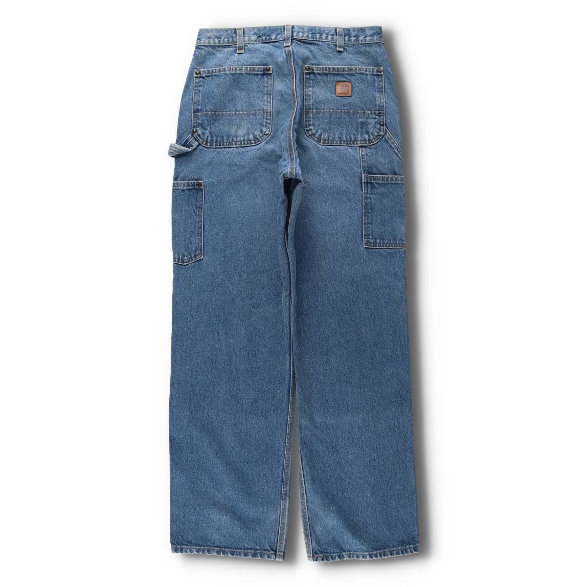 古着 カーハート Carhartt Loose Original Fit ダブルニー デニムペインターパンツ メンズw 32相当 evb 031414
