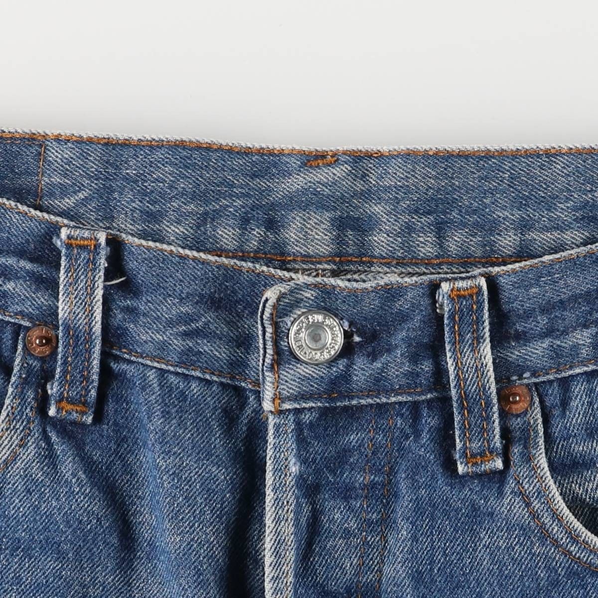 ストレートデニムパンツ メンズw