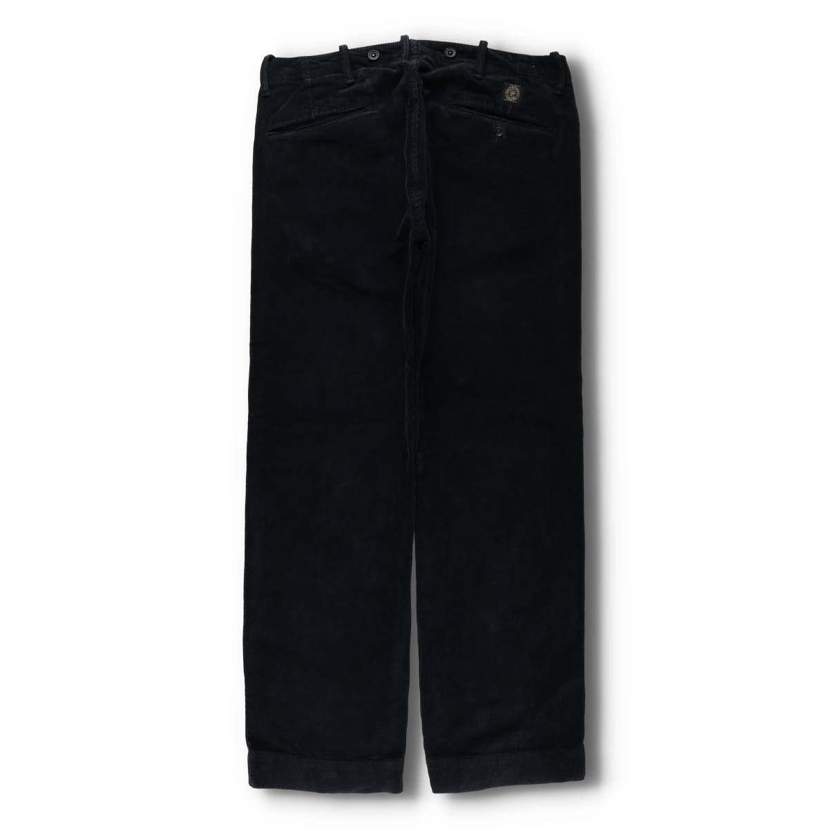 古着 00年代 ラルフローレン Ralph Lauren RRL ダブルアールエル 第二期 サスペンダーボタン 一つ星タグ コーデュロイパンツ evb031425