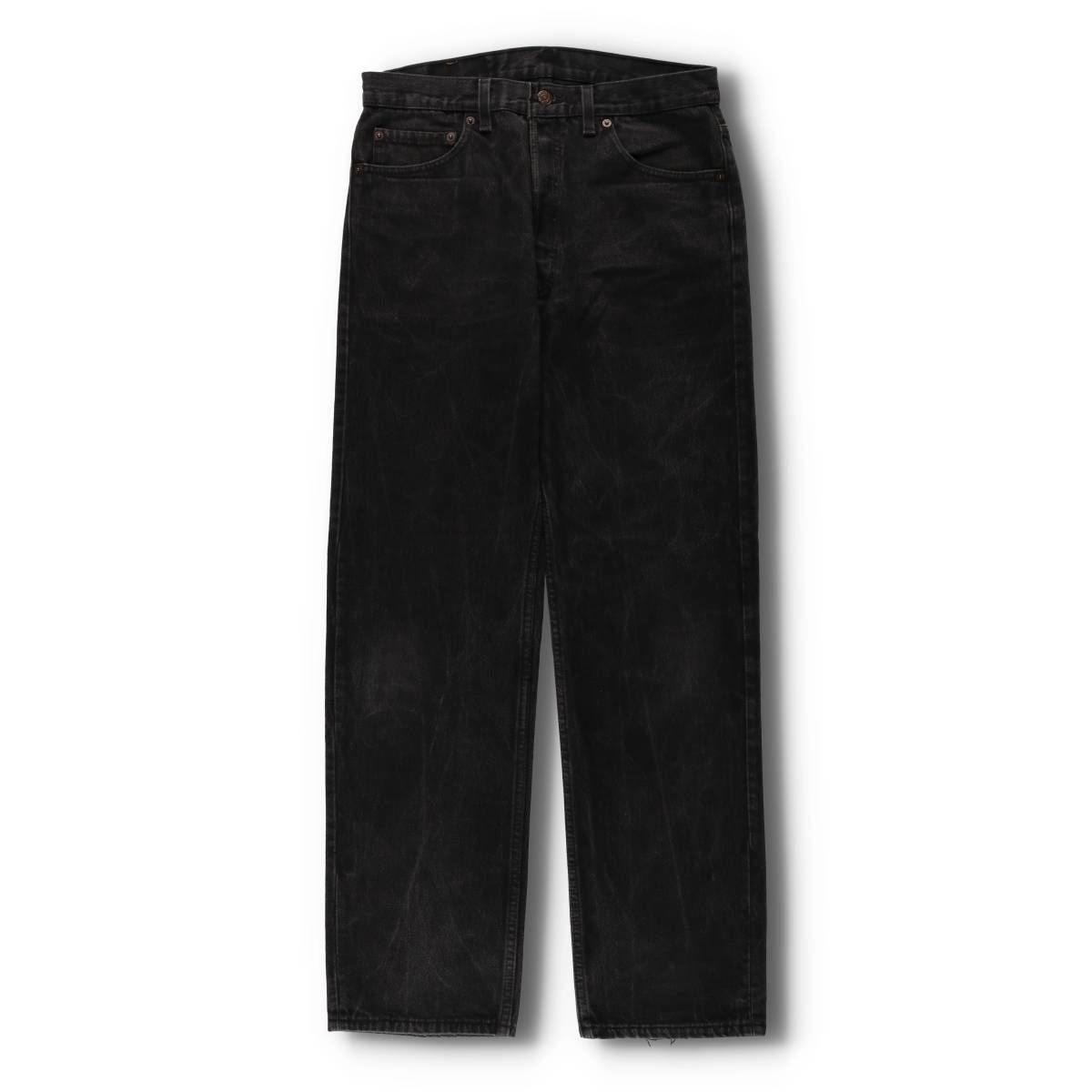 古着 90年代 リーバイス Levi s 501-0660 ブラックデニム ストレートデニムパンツ メンズw31相当 ヴィンテージ evb031430