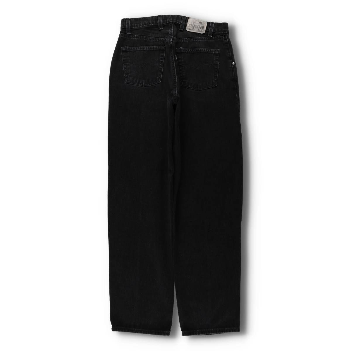 古着 90年代 リーバイス Levi s SILVER TAB シルバータブ BAGGY バギー 40561-1760 ブラックデニム テーパードデニムパンツ evb031894