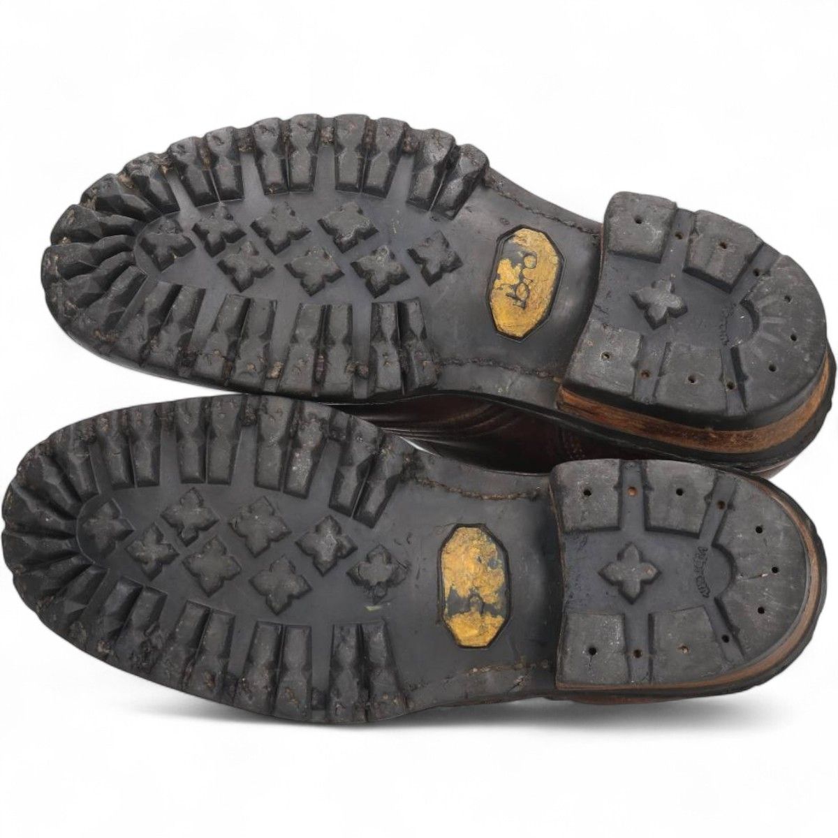 古着 ハーソンブーツ HATHORNBOOT キルトタン ロガーブーツ 10C メンズ  