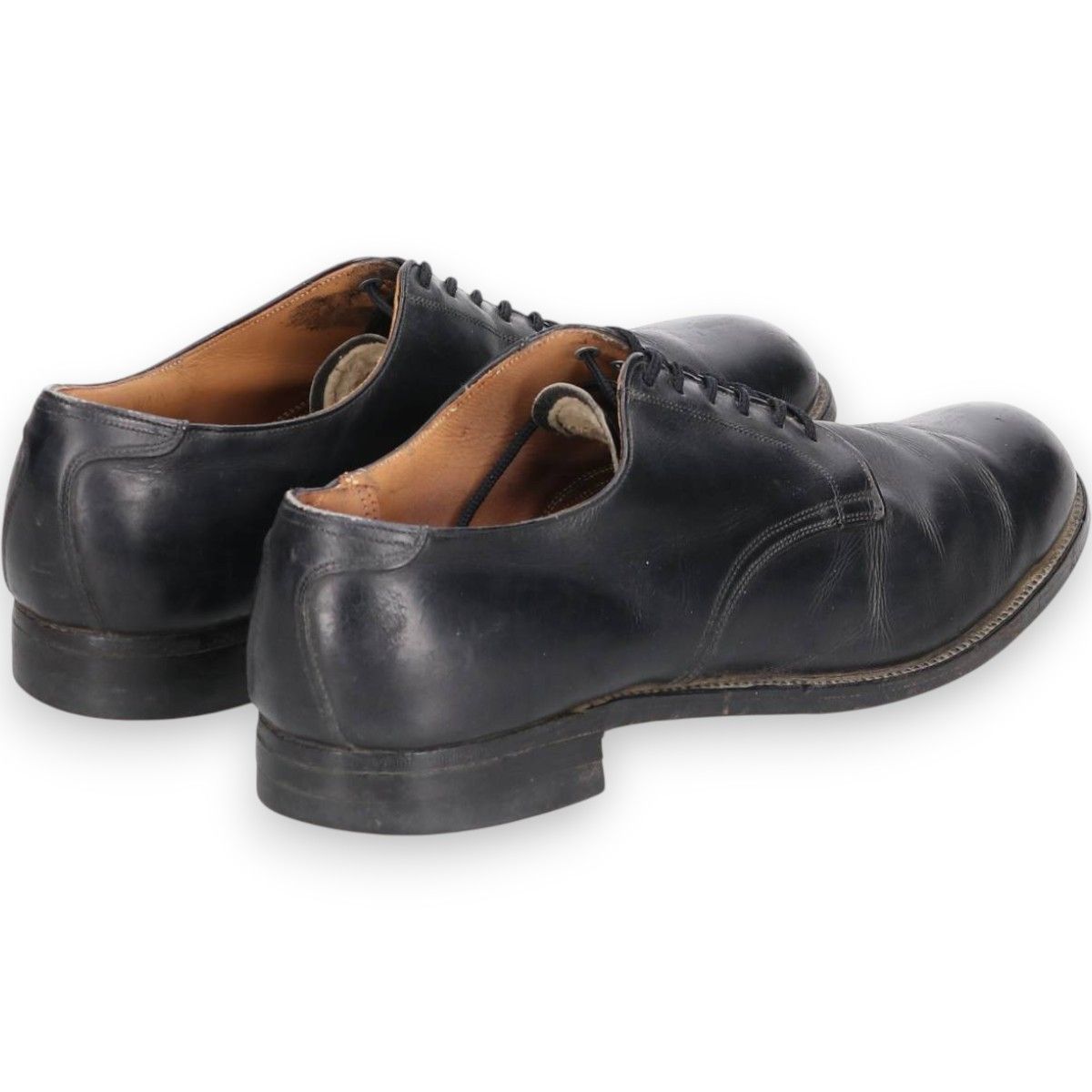 古着 60年代 米軍実品 スチールトゥ U.S.NAVY サービスシューズ 10 C メンズ28.0 cm相当 ヴィンテージ svb 001109