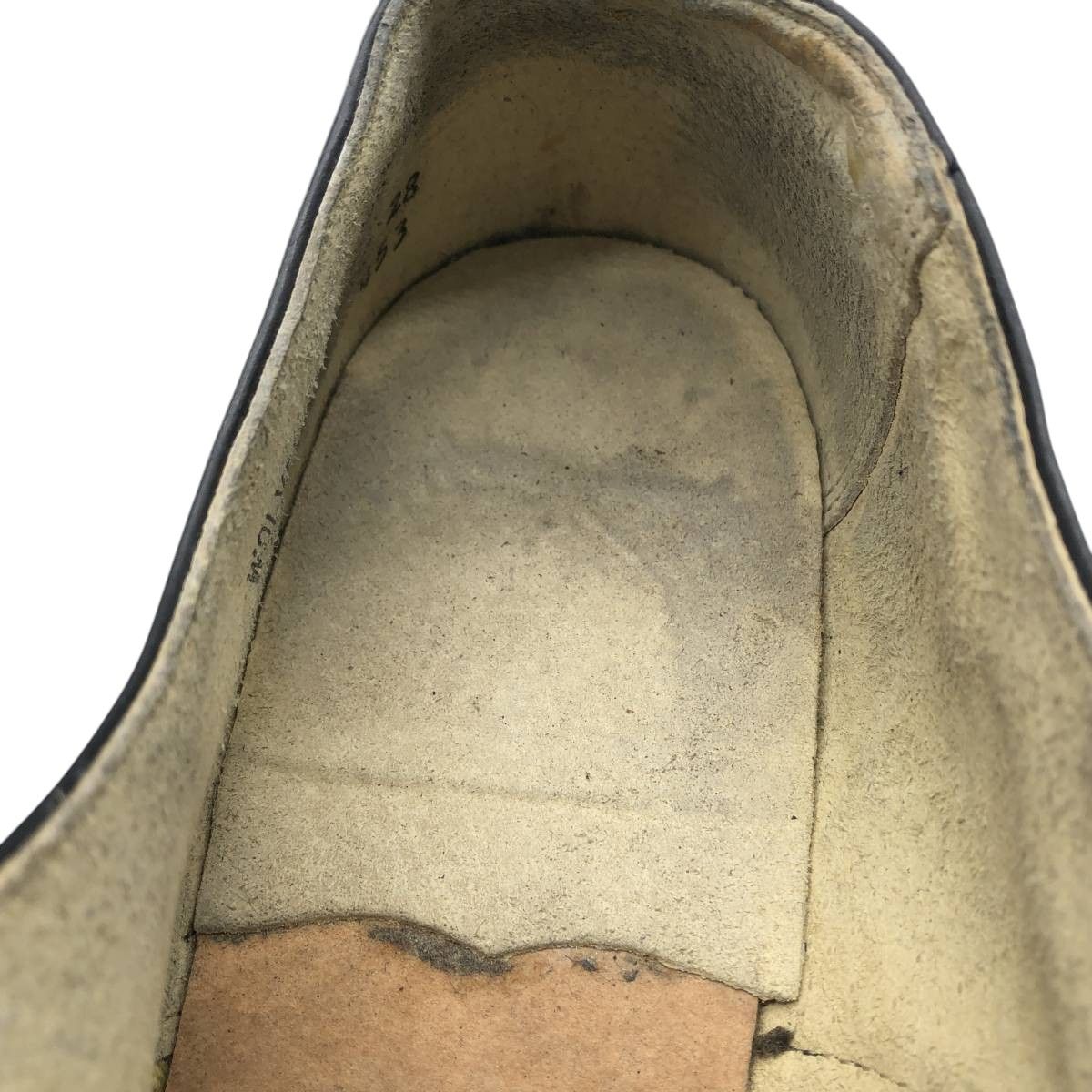 古着 90年代 米軍実品 U.S.NAVY サービスシューズ 10 D メンズ28.0 cm相当 ヴィンテージ svb 001112