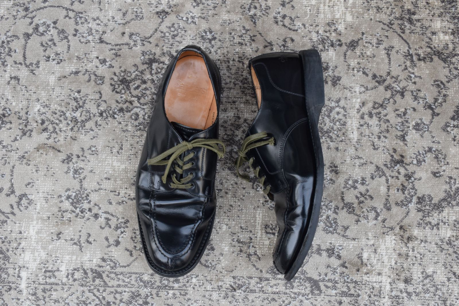 サンダース MILITARY 1130B APRON DERBY シューズ エプロン ミリタリー 