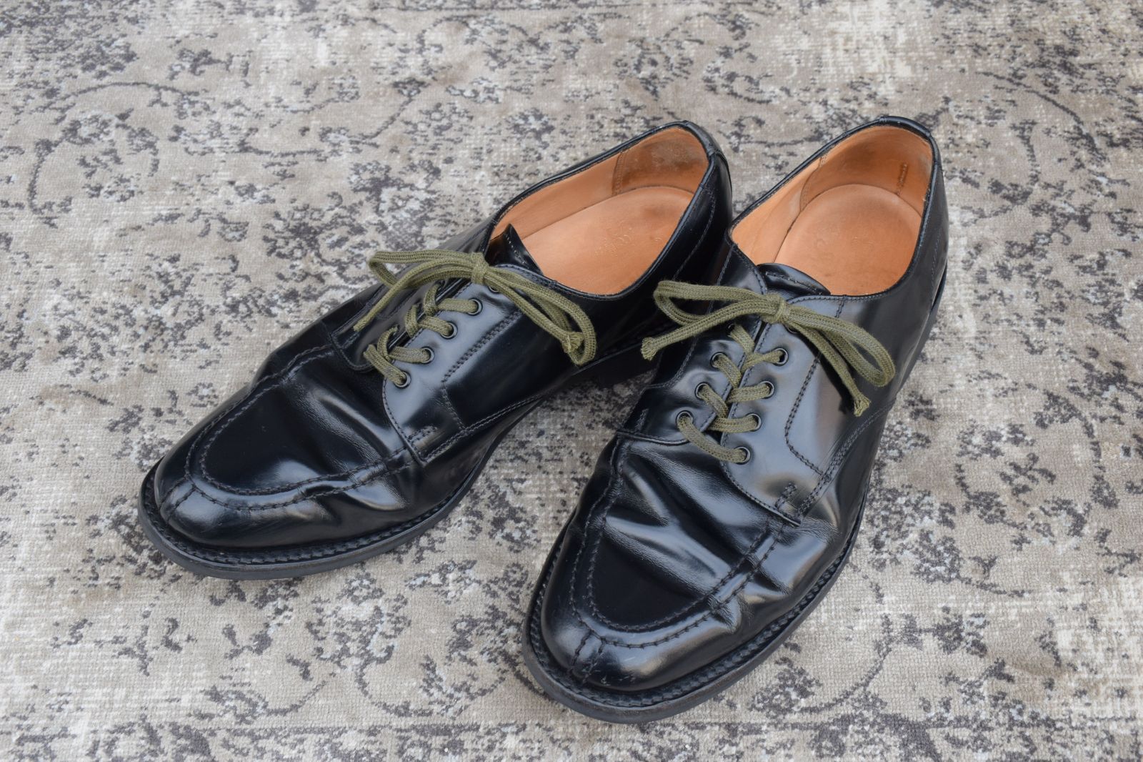 サンダース MILITARY 1130B APRON DERBY シューズ エプロン ミリタリー 