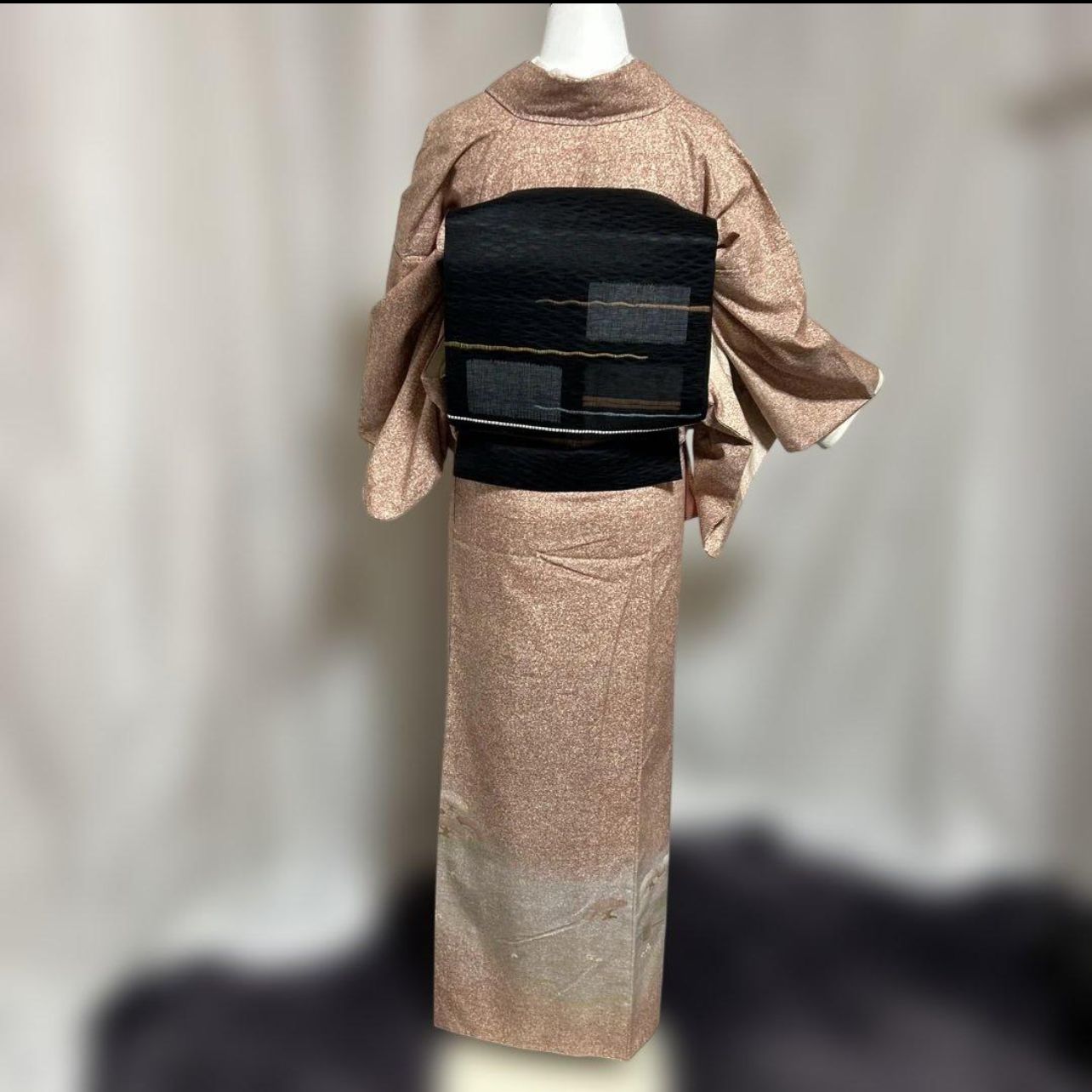 正絹特選紬袋帯