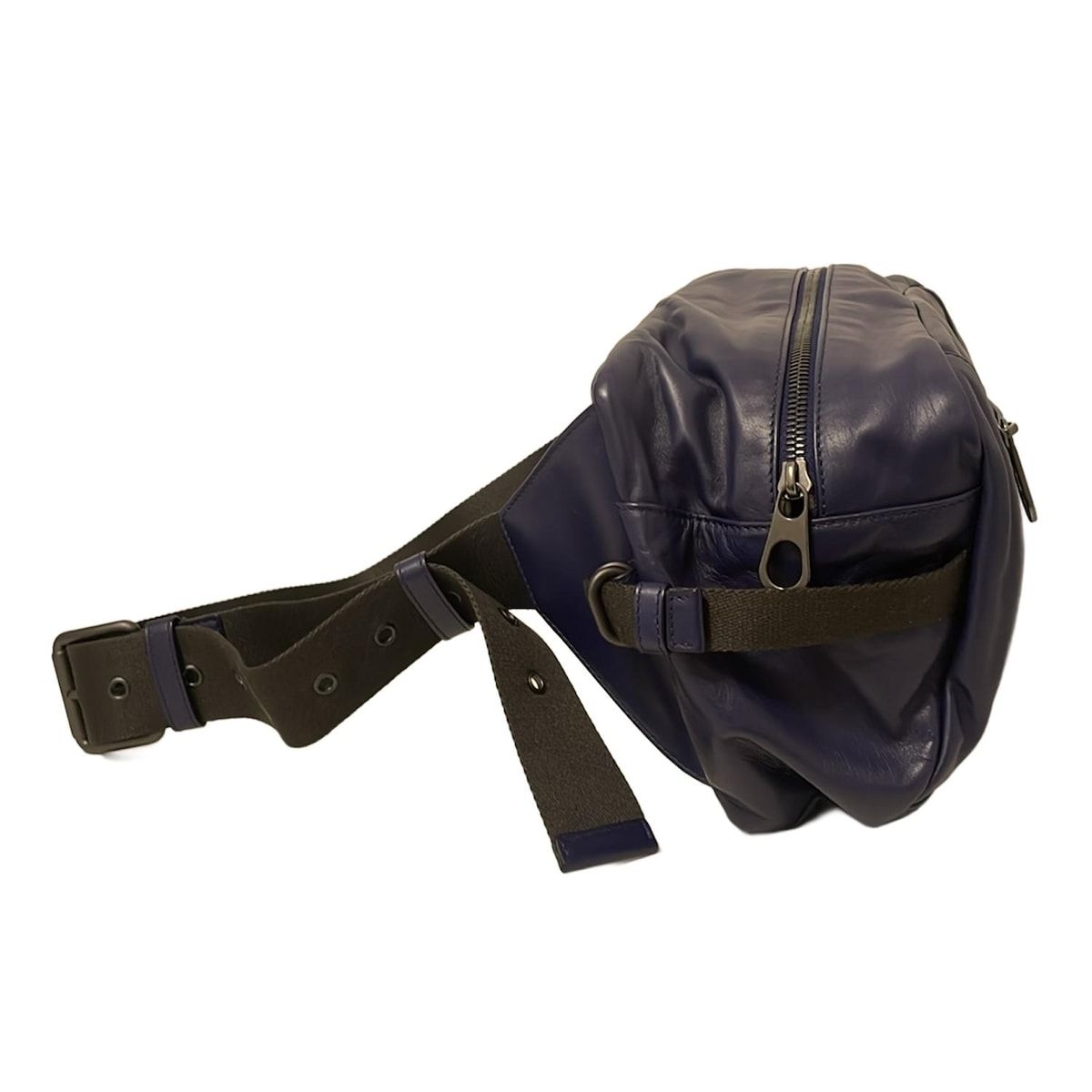 BOTTEGA VENETA ボッテガヴェネタ ウエストポーチ イントレチャート パープル レザー