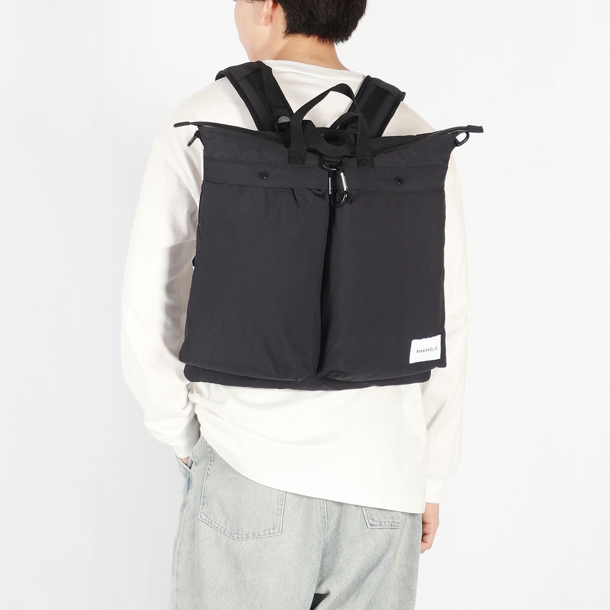 マキャベリック トートバッグ ZEPHYR BUZZ TT01 TOTE BAG D.NAVY 994