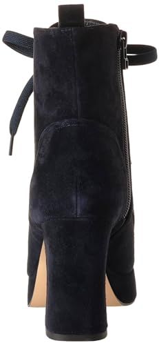 厚底レースアップショートブーツ