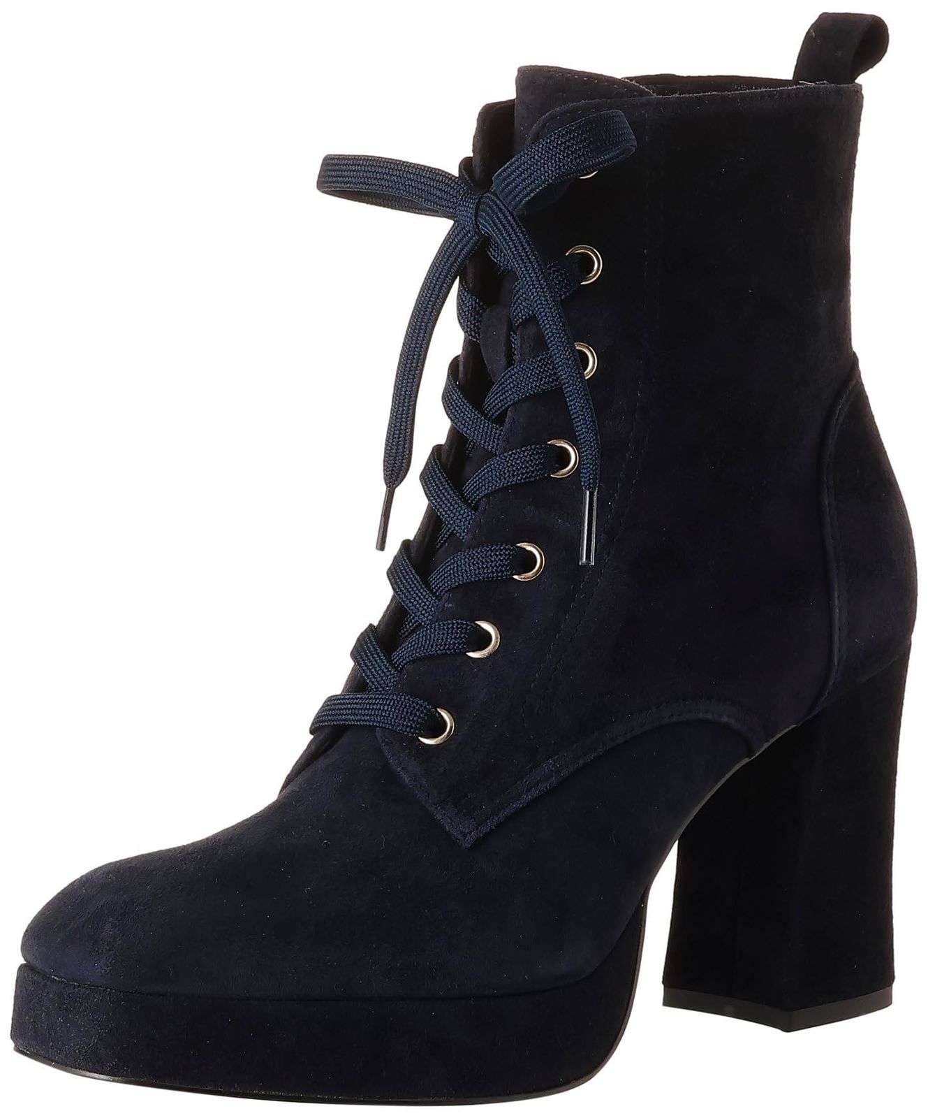 ジルスチュアート シュー オックスフォードブーツ 厚底レースアップショートブーツ DNVS