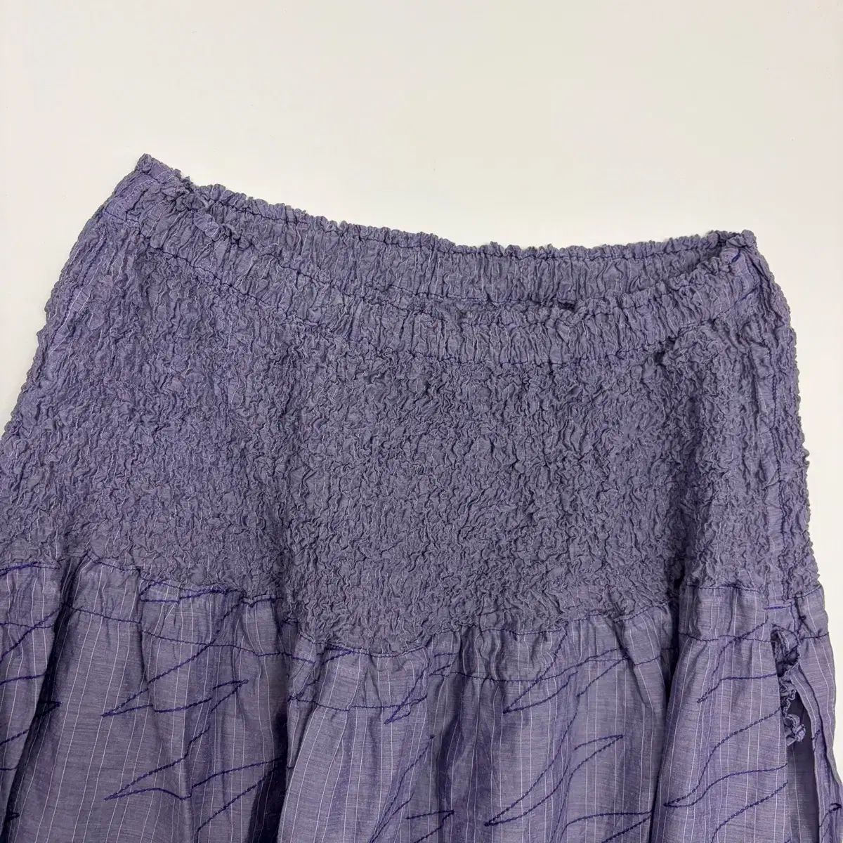 イッセイミヤケ シャーリング パータン スカート