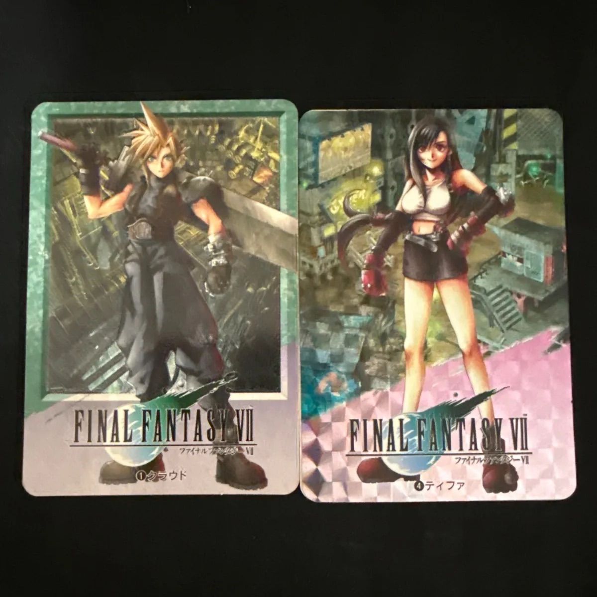 ファイナルファンタジー7カードダス　まとめ売り FINAL FANTASY VII カードダス ティファ クラウド2点まとめ売り - メルカリ