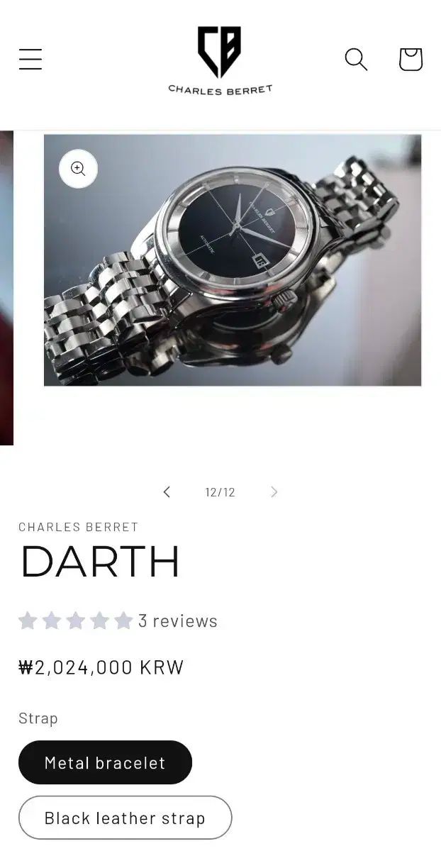 チャールズ ベレット ラジュペレ G 100 オートマティック