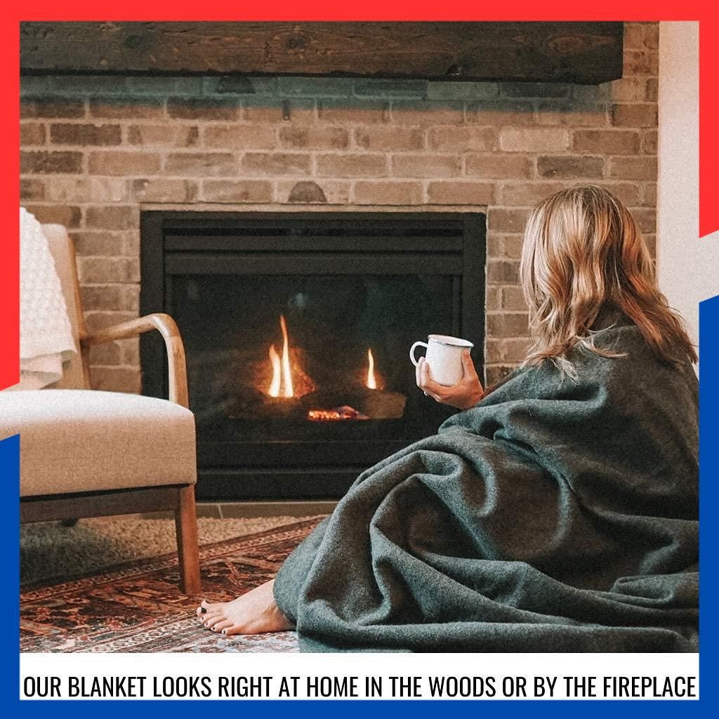 商品 暖かく 厚く 洗濯 ミリタリーウールブランケット アウトドア キャンプ スタジアムブランケット ピクニック 旅行に最適 車やブッシュクラフトサバイバルキット L 64インチ Arcturus x 88インチ 4 5ポンド