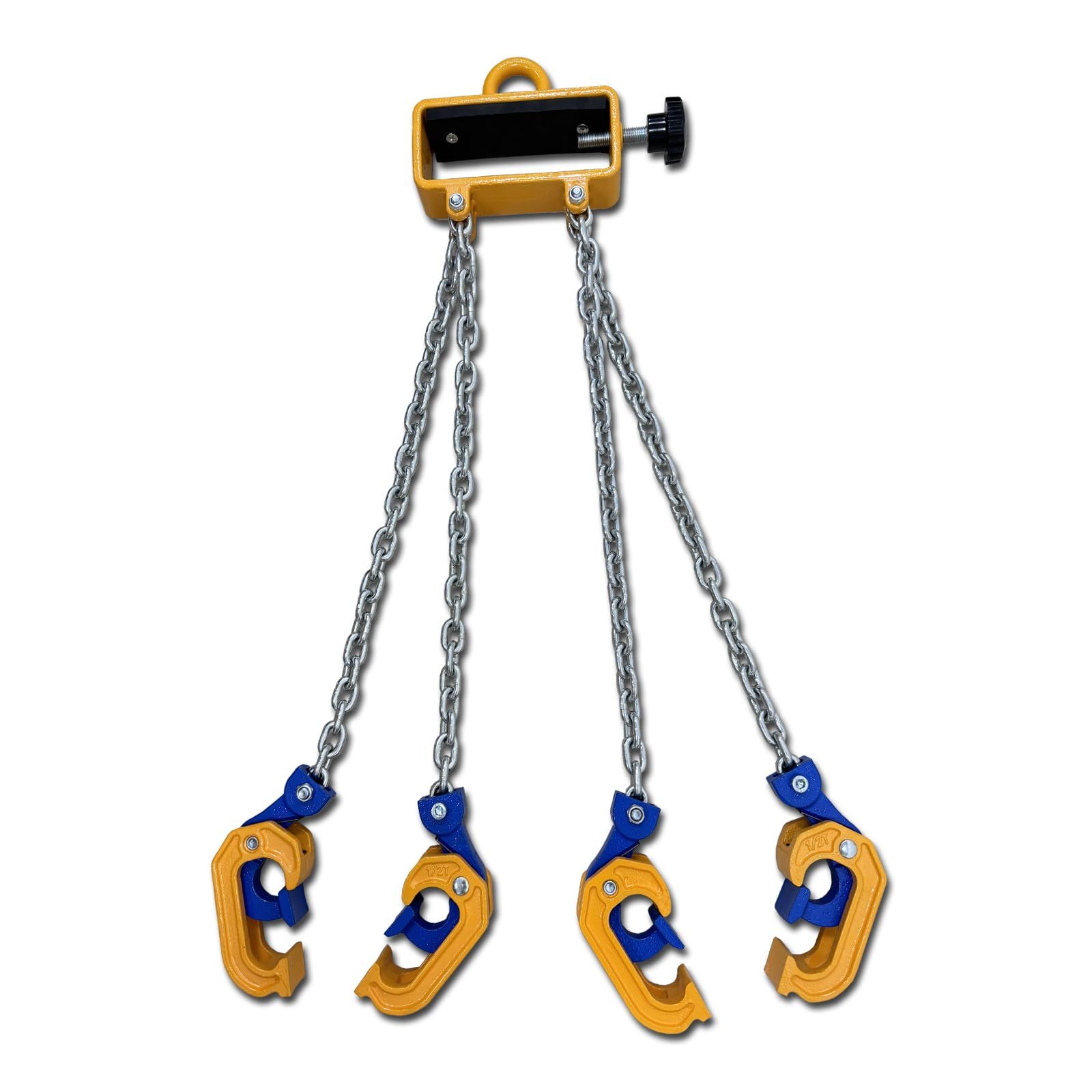 商品 マルチリング式 ドラム缶リフター ドラム缶 吊り具 2000kg 2t 小型 軽量なドラム缶 吊り具 スリングチェーン吊り具 2t-4Leg