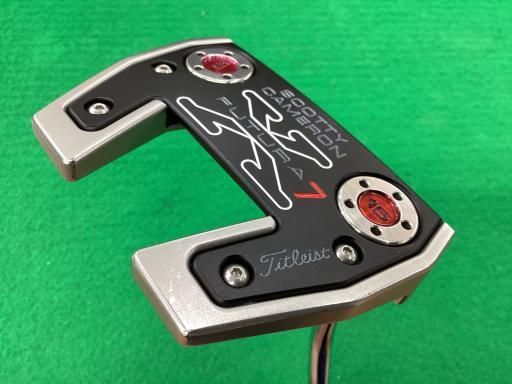 タイトリスト SCOTTY CAMERON FUTURA X7 34インチ パター PT スチール フレックスその他 メンズ 男性用 右利き 右用 Cランク ゴルフクラブ