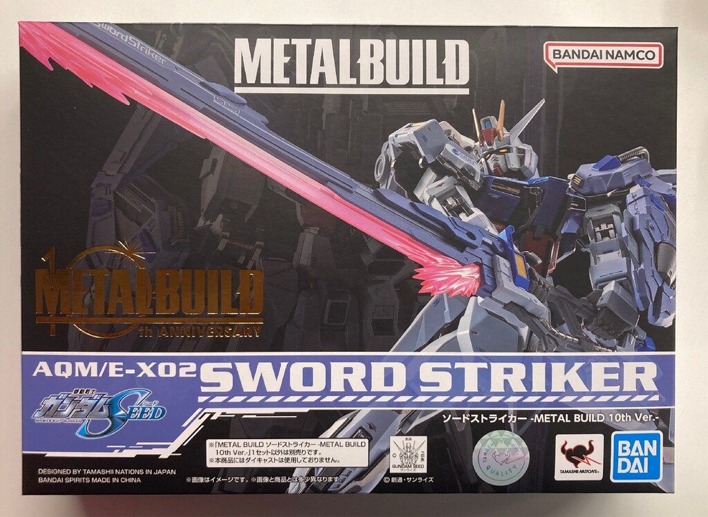 BANDAI SPIRITS METAL BUILD 機動戦士ガンダムSEED ソードストライカー 10 th Ver
