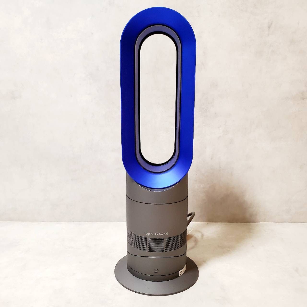動作良好 Dyson ダイソン Hot Cool ファンヒーター AM09 IB 2020年製 アイアン サテンブルー リモコン 元 き