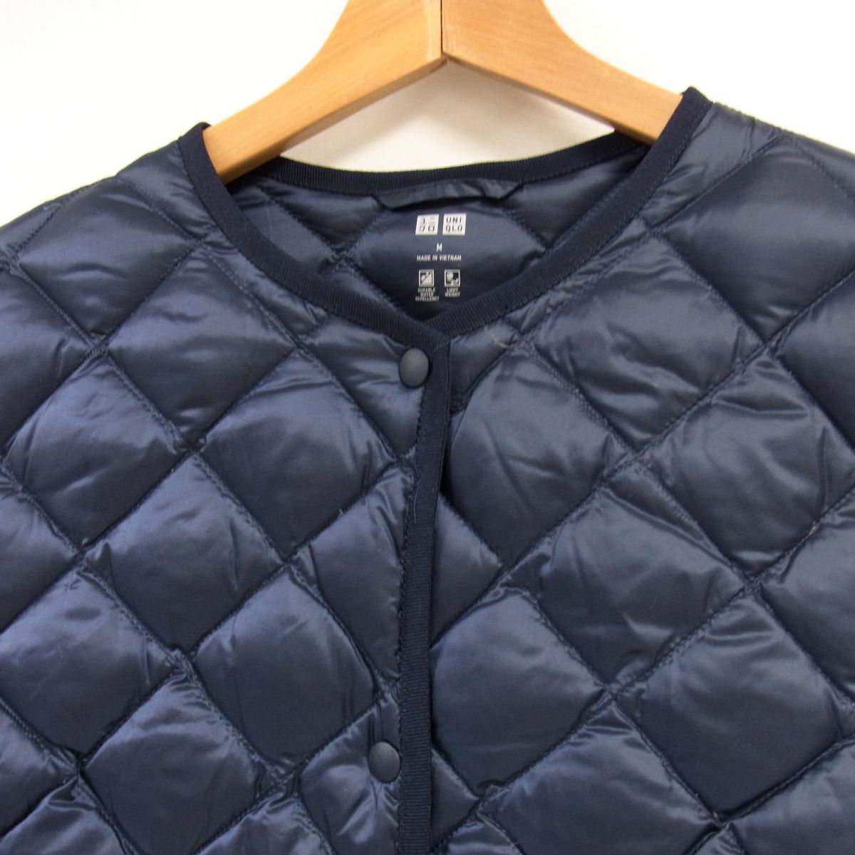 UNIQLO ユニクロ ウルトラライトダウンコンパクトコート ノーカラー