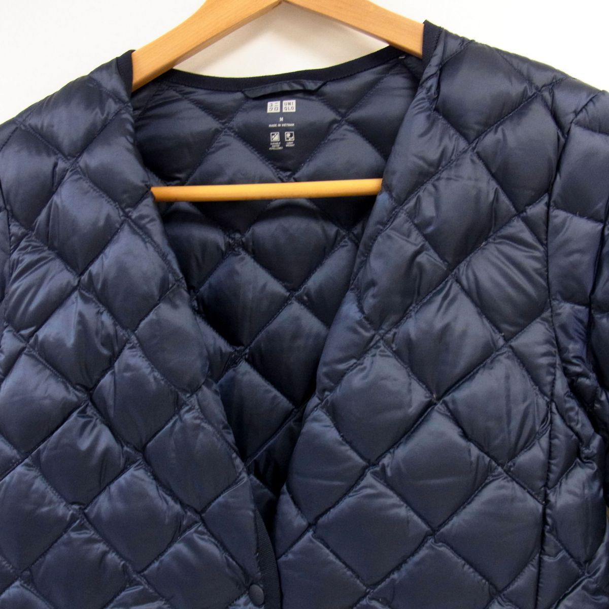 UNIQLO ユニクロ ウルトラライトダウンコンパクトコート ノーカラー