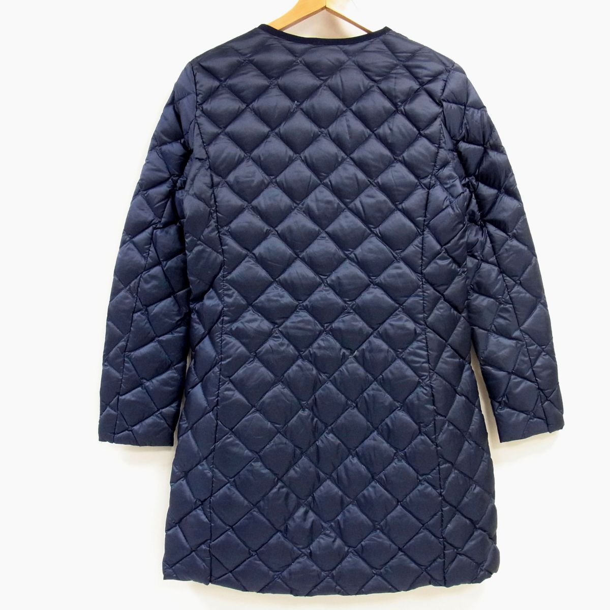 極美品✨ユニクロウルトラライトダウンコンパクトノーカラーキルティングコート3XL UNIQLO ユニクロ ウルトラライトダウンコンパクトコート ノーカラー