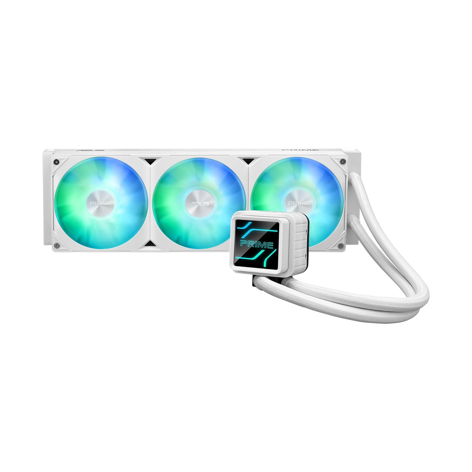 ASUS CPUクーラー 360mm オールインワン AIO 水冷 ASUS PRIME LC 360 ARGB White Edition 白 正規代理店品
