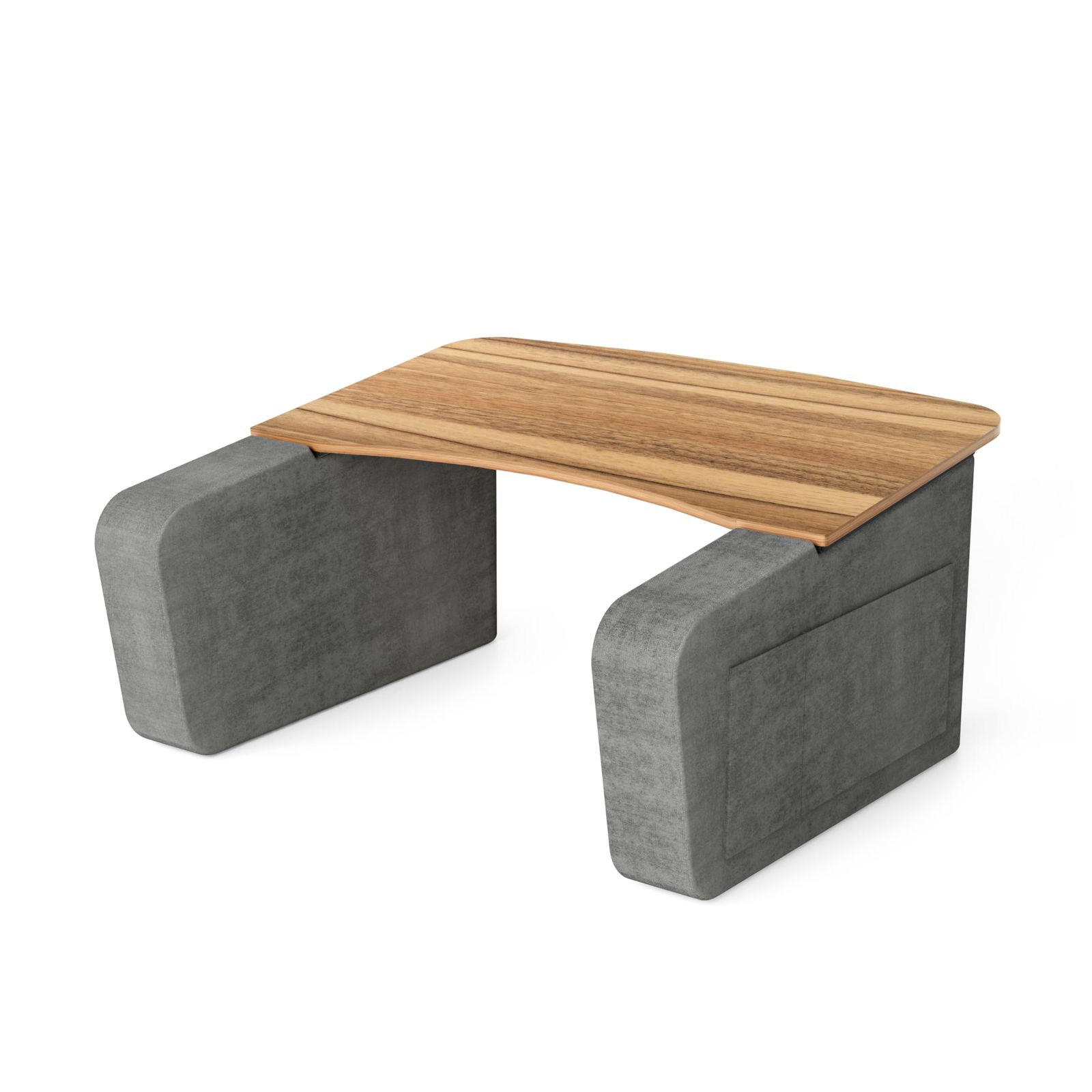 LOE ロエ 膝上テーブル クッション PCデスク ベッド用 テレワーク対応 軽量 持ち運び便利 ノートパソコン MacBook タブレット 読書 PC作業用