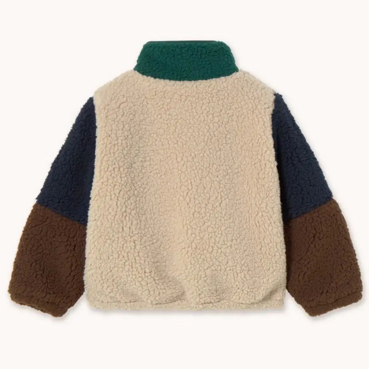 タイニコットン ブロック シープスキン ジャケット 12 y