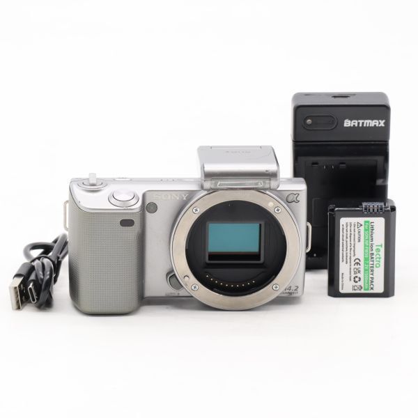 SONY ミラーレス一眼 α NEX-5ボディ シルバー