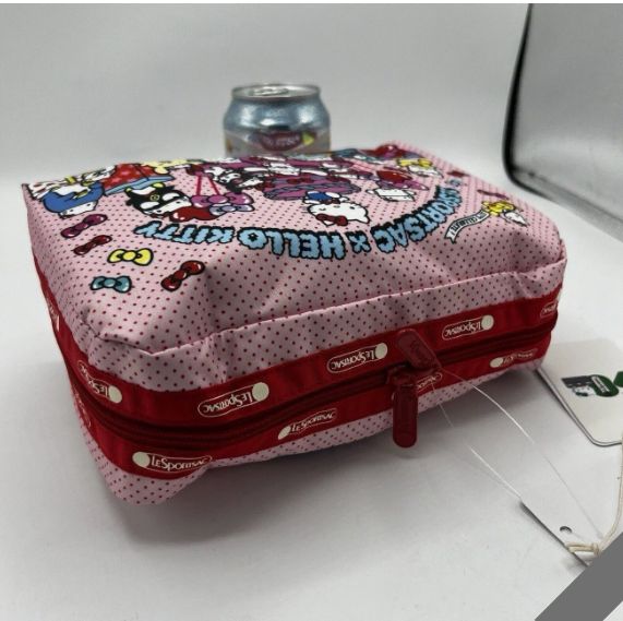 レスポートサック x サンリオ ハローキティ 50周年記念 ポーチ メイクアップバッグ