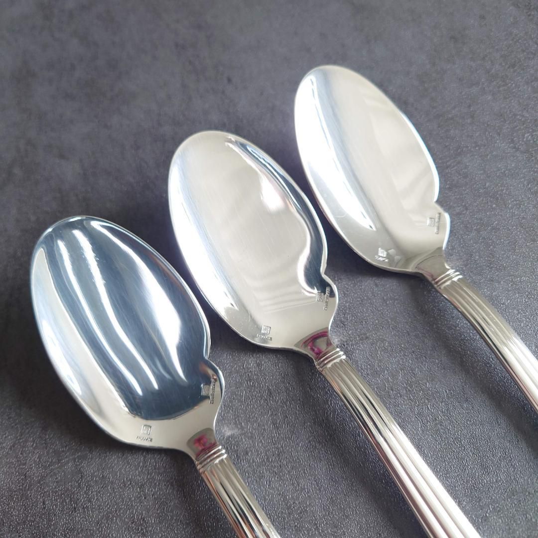極希少 美品 クリストフル マルメゾン 未開封含む ソーススプーン 6点 極希少 美品 クリストフル アリア ソーススプーン 3点 - メルカリ