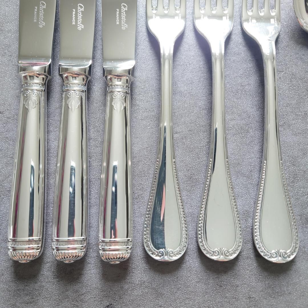 希少 美品 クリストフル マルメゾン スタンダードサイズ 9点 希少 美品 クリストフル マルメゾン スタンダードサイズ 9点 - メルカリ