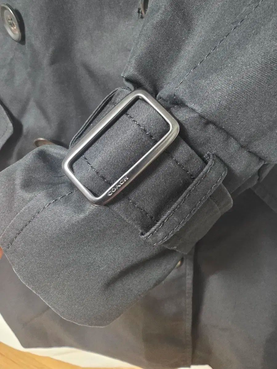 COACH ブラック トレンチ COACH XS サイズ
