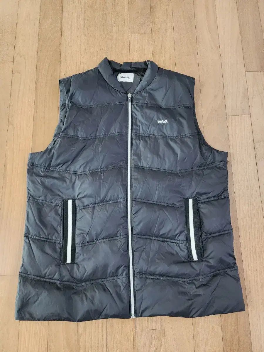 ボルビック メンズ ダックダウン ダウン ベスト ブラック 110