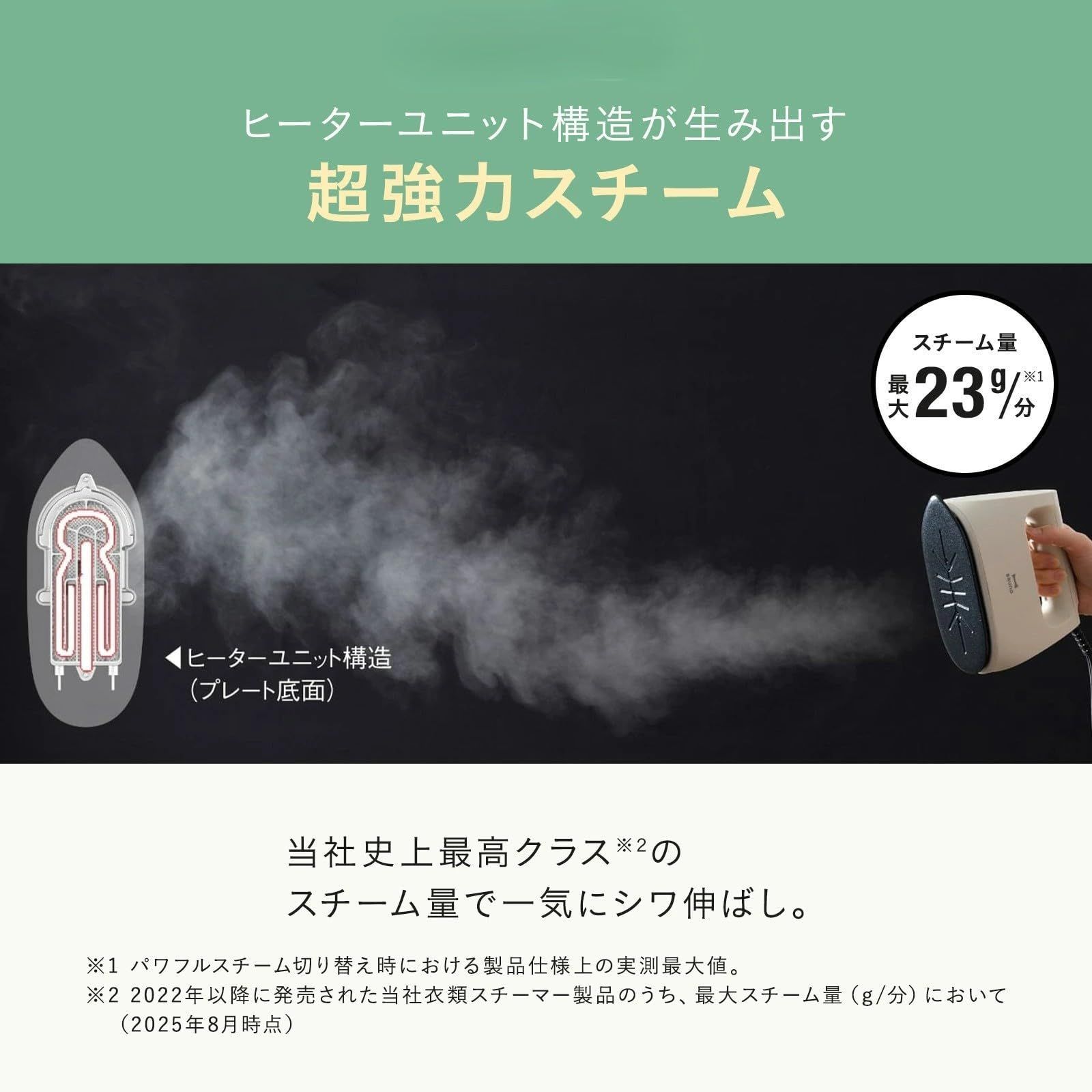 スチームアイロン アイロン